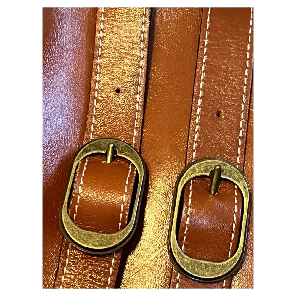 PATRICIA NASH Venezia Bag Cross/Shoulder Strap Beautiful Patina 9.5x8.5x1.25 EUC